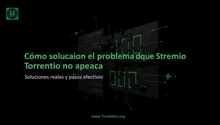 Torrentio no aparece